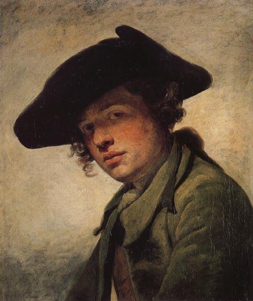 Jean-Baptiste Greuze A Young Man in a Hat France oil painting art